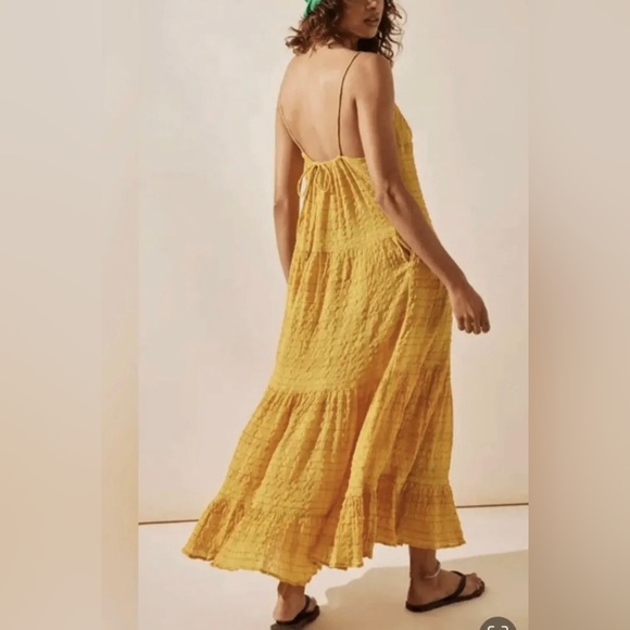 FREE PEOPLE Marigold Maxi Dress Size XS. B18 - Picture 3 of 6